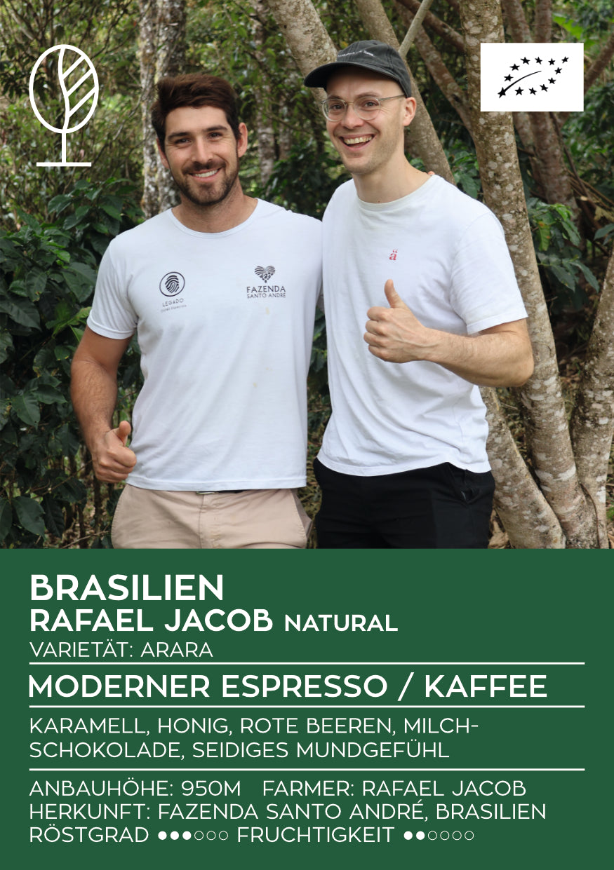 BRASILIEN Fazenda Santo André – Rafael Jacob | Moderner Espresso & Kaffee | Single Origin