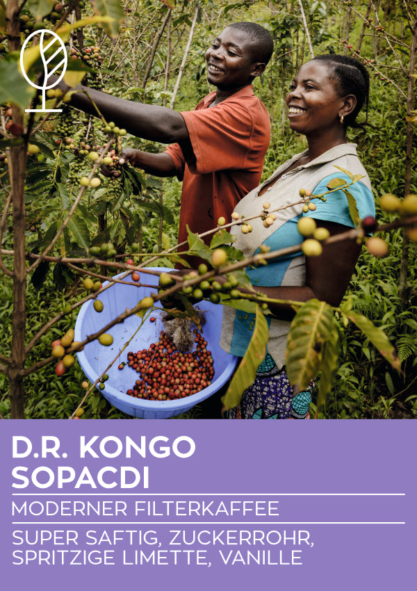 D.R. Kongo | Moderner Filterkaffee