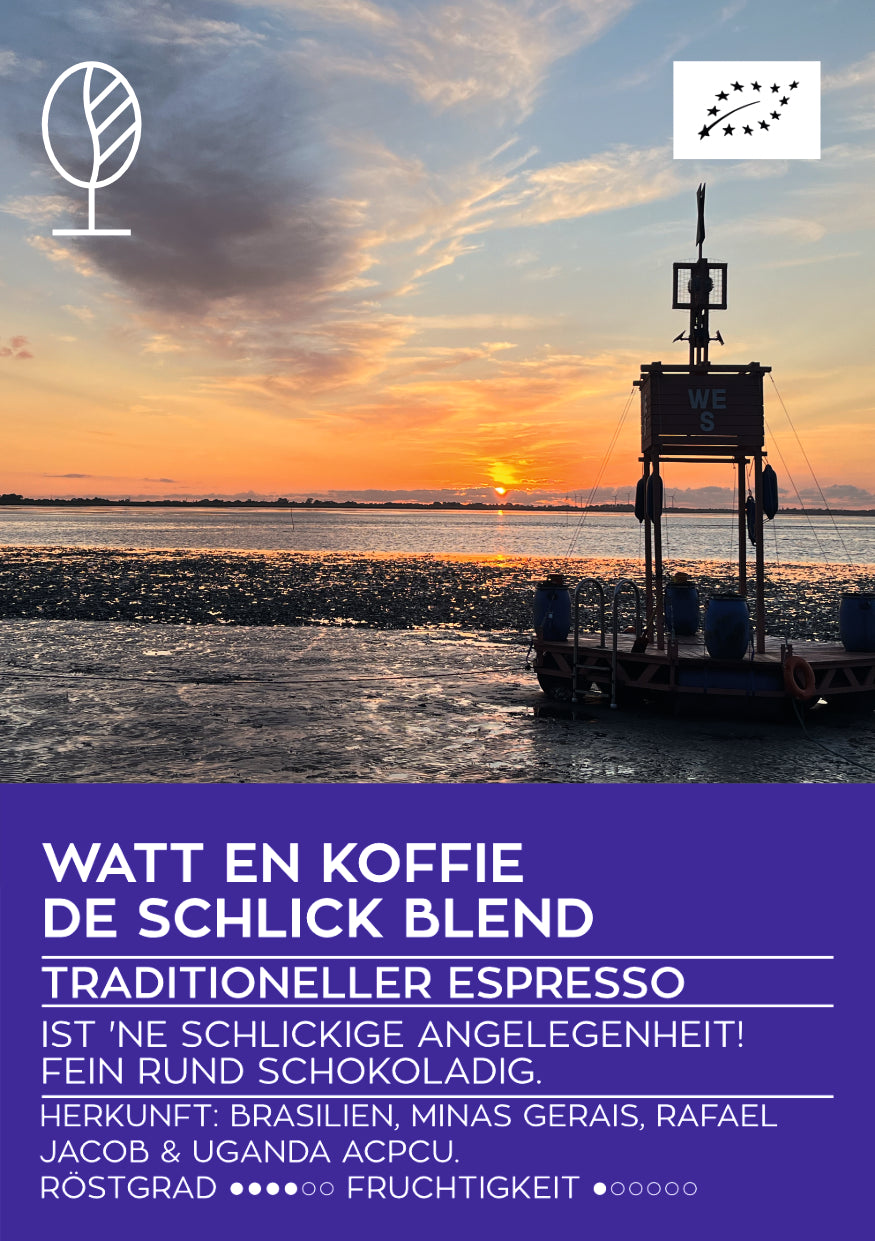 Watt En Koffie | De Schlick Blend | Traditioneller Espresso | Festival Special