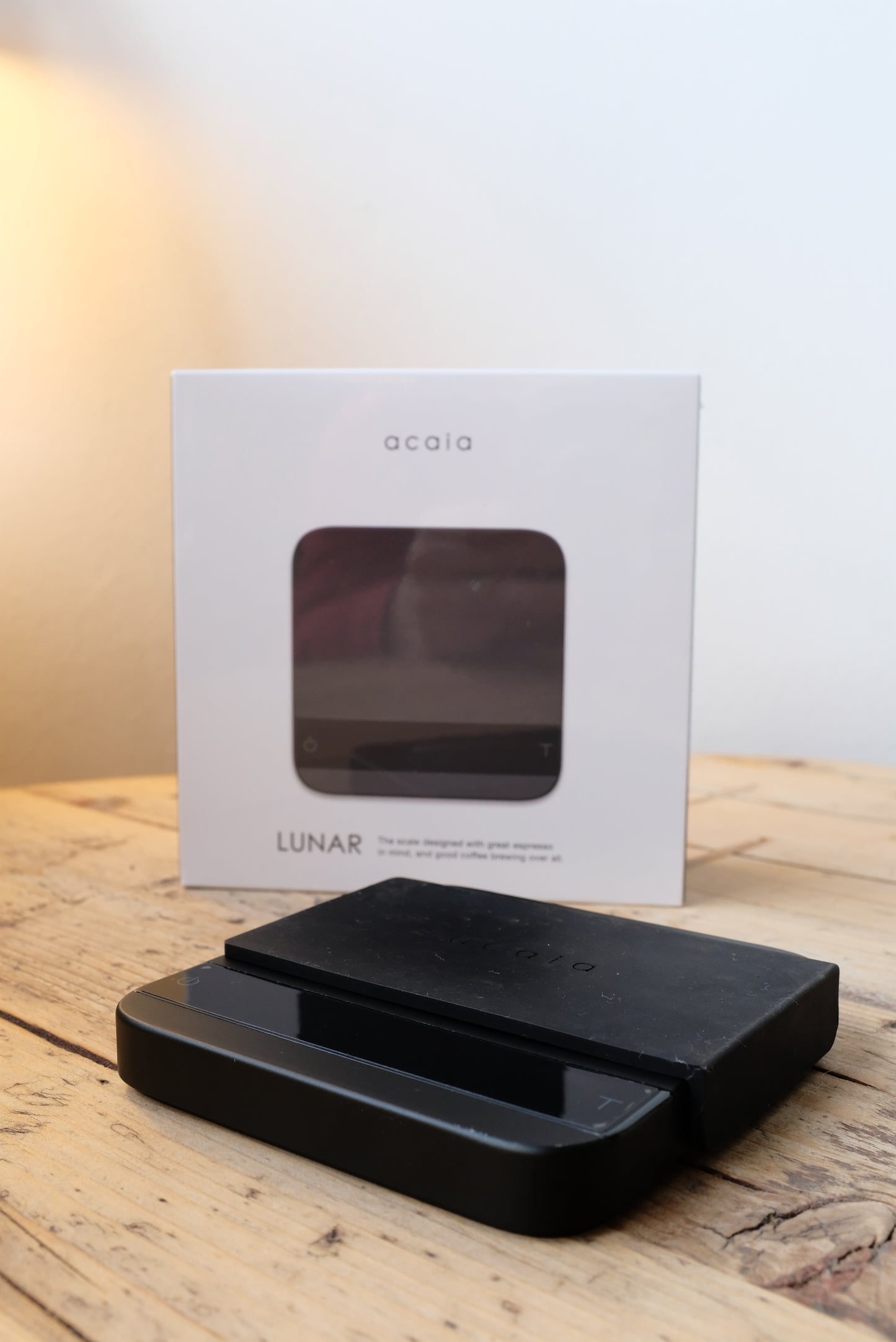 Acaia Lunar professionelle Baristawaage mit Bluetooth schwarz