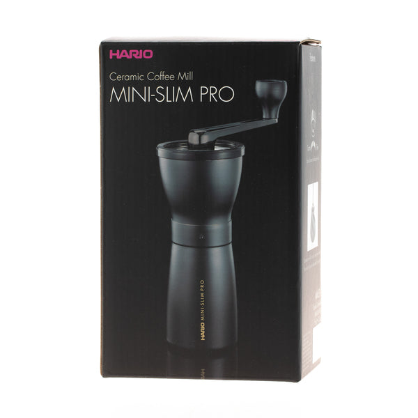 Hario Cermaic Coffee Mill Mini-Slim MSS PRO Silver