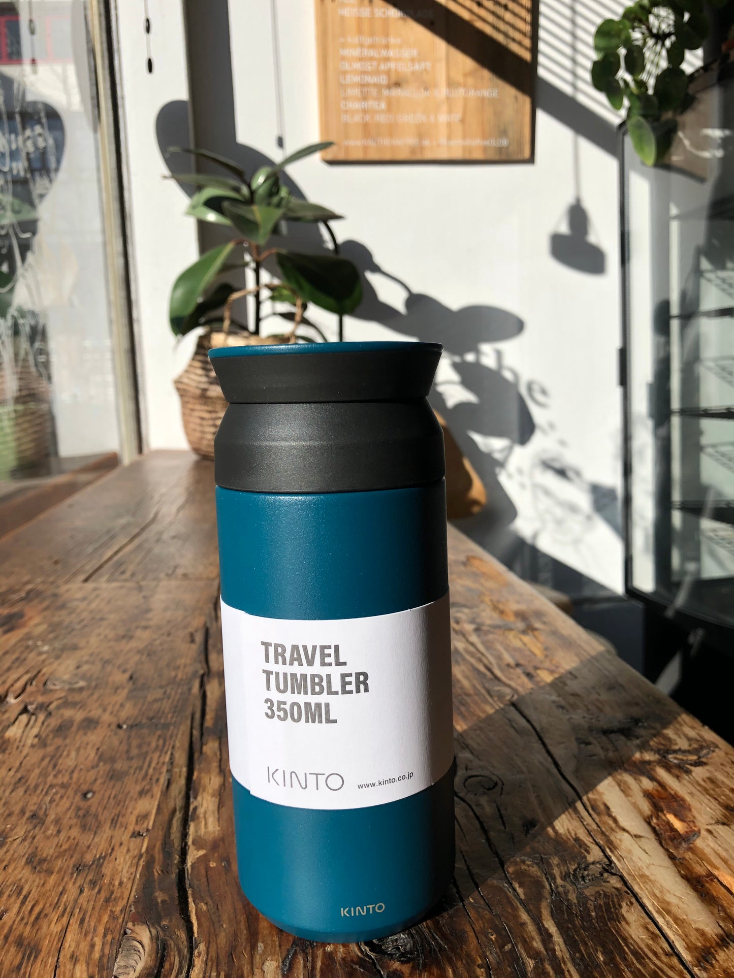 Kinto Travel Tumbler Thermobecher 350ml Turquoise