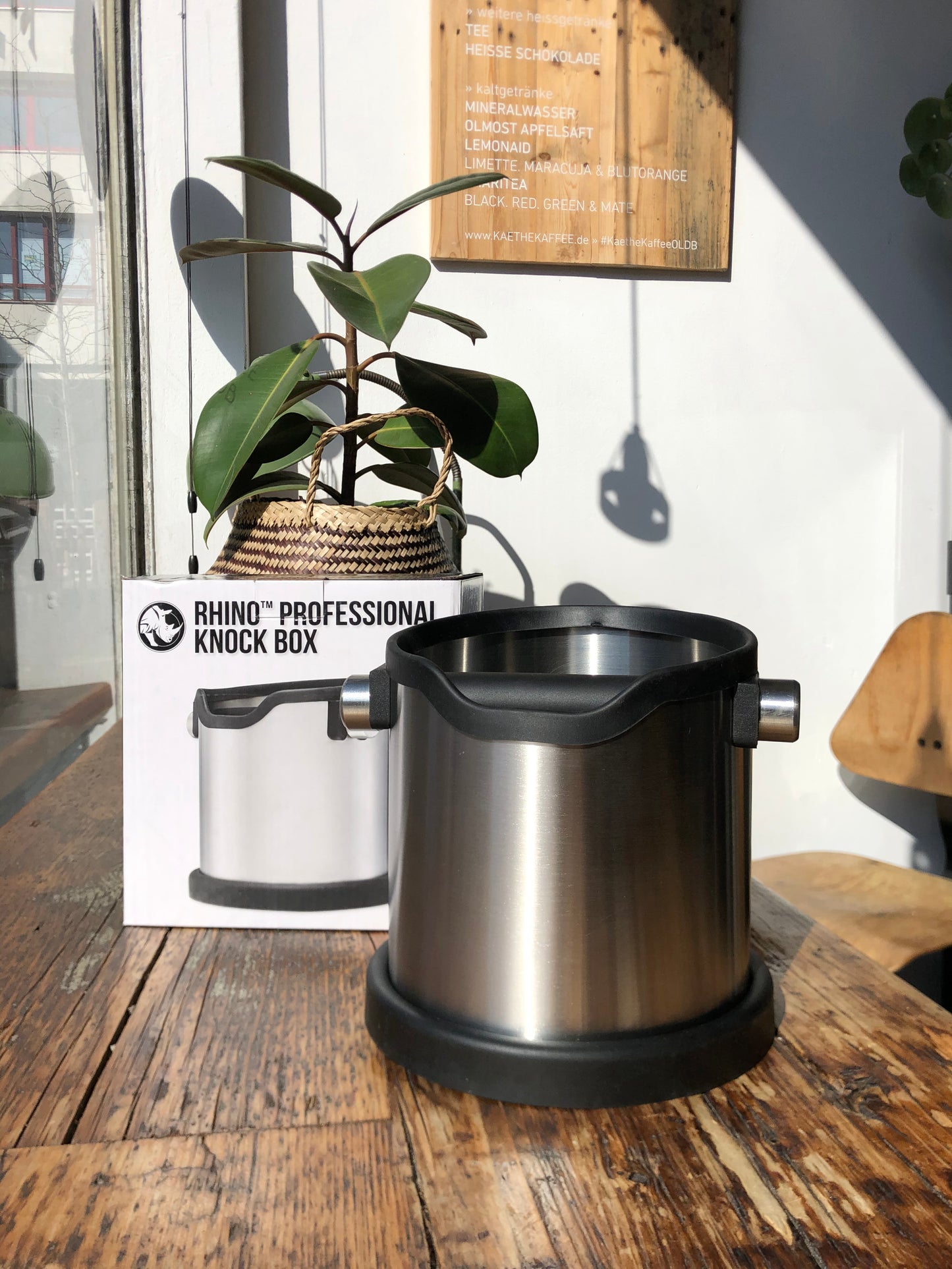Rhinowares Professional Knock Box (Abschlagbehälter)