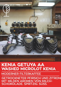 Kenia Getuya AA | Washed Microlot | Moderner Filterkaffee