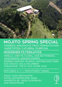 Mojito Frühlings Special | Super high quality Microlot | Moderner Filterkaffee
