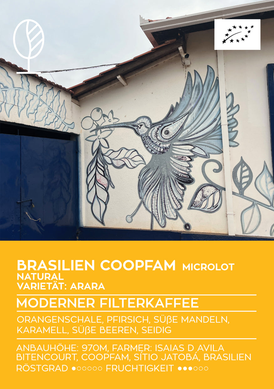 BRASILIEN COOPFAM | Natural Microlot | Moderner Filterkaffee | Single Origin