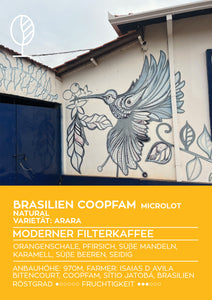BRASILIEN COOPFAM | Natural Microlot | Moderner Filterkaffee | Single Origin