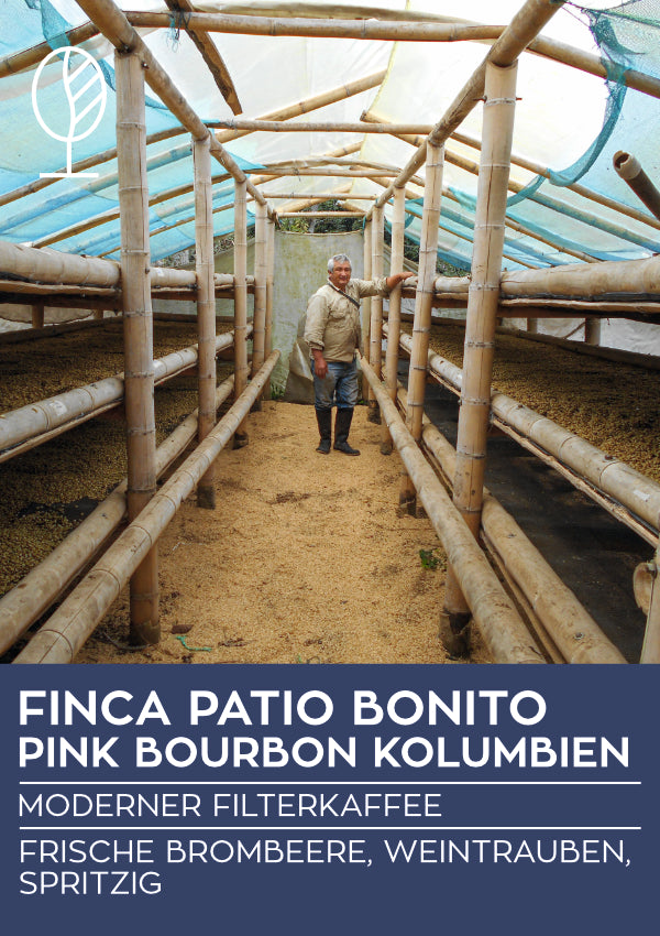Kolumbien - Finca Patio Bonito - Pink Bourbon - Natural | Moderner Filterkaffee