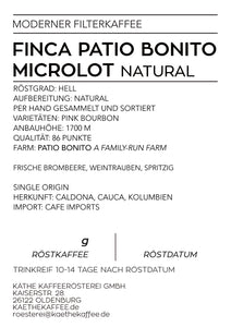 Kolumbien - Finca Patio Bonito - Pink Bourbon - Natural | Moderner Filterkaffee