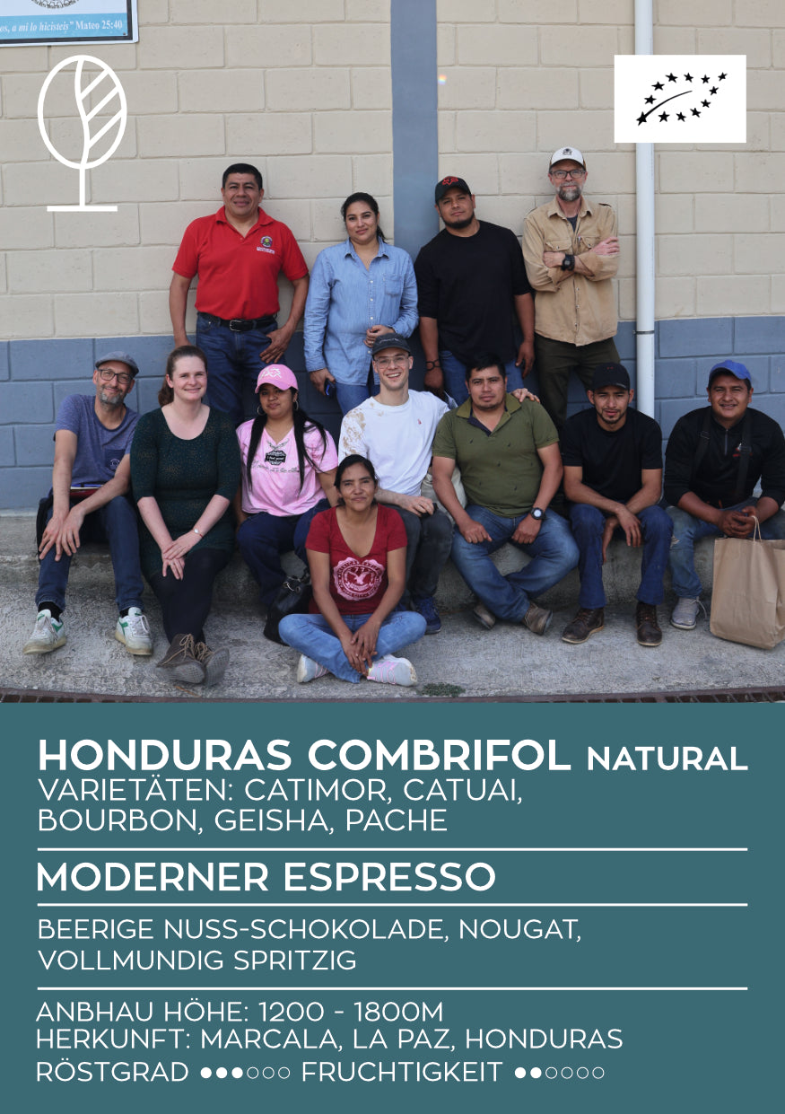 HONDURAS COMBRIFOL NATURAL | Moderner Espresso | Single Origin
