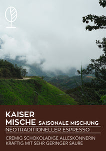 KAISER MISCHE | Neotraditional Espresso