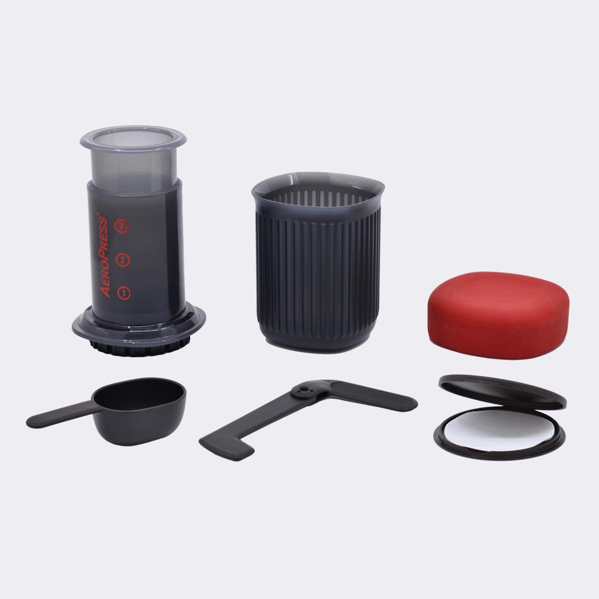 AeroPress Go Kaffee-Zubereiter inkl. 350 Filtern