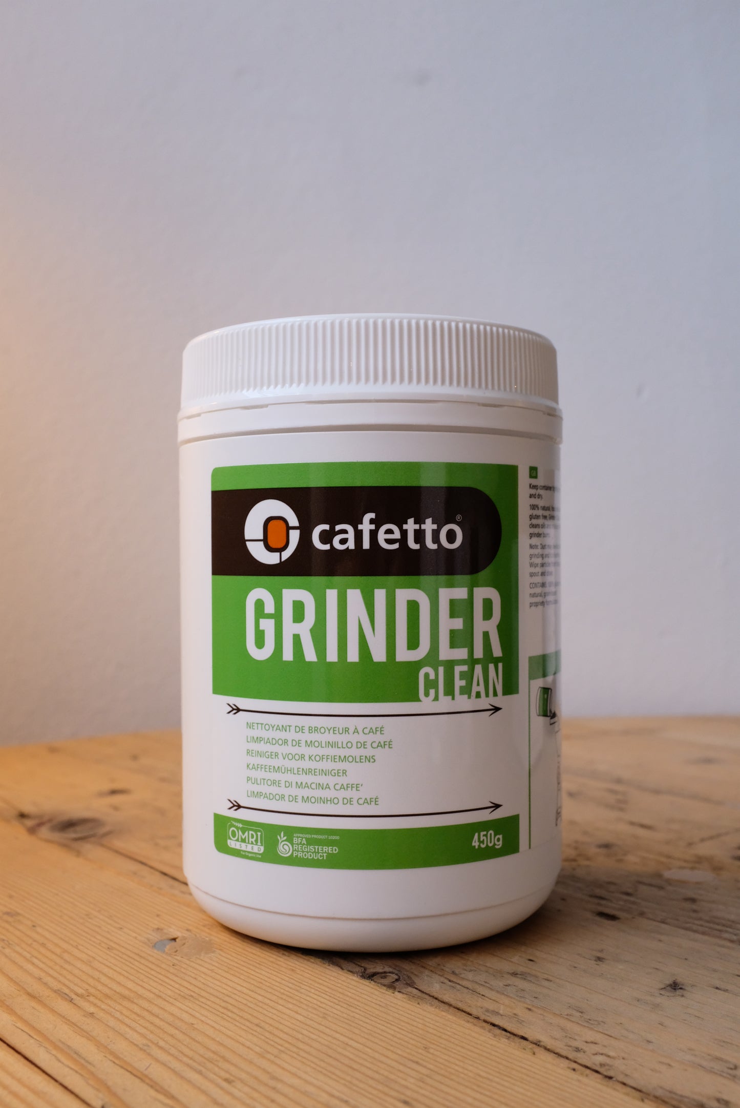 Cafetto Grinder Clean Kaffeemühlenreiniger 450g