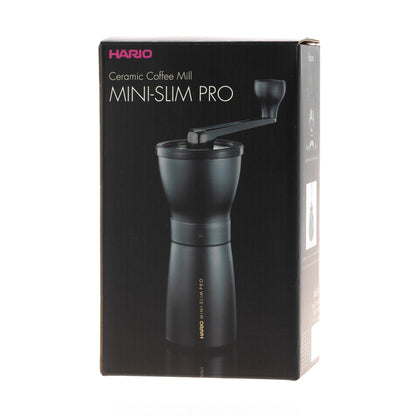 Hario Cermaic Coffee Mill Mini-Slim MSS PRO Silver