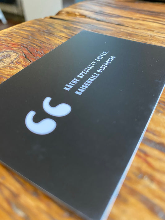 Guthaben Karte 50€ (wird im Cafe hinterlegt)