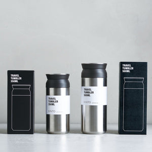 Kinto Travel Tumbler Thermobecher 350ml Edelstahl