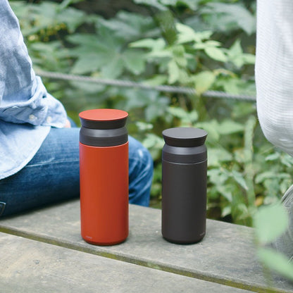 Kinto Travel Tumbler Thermobecher 350ml Schwarz