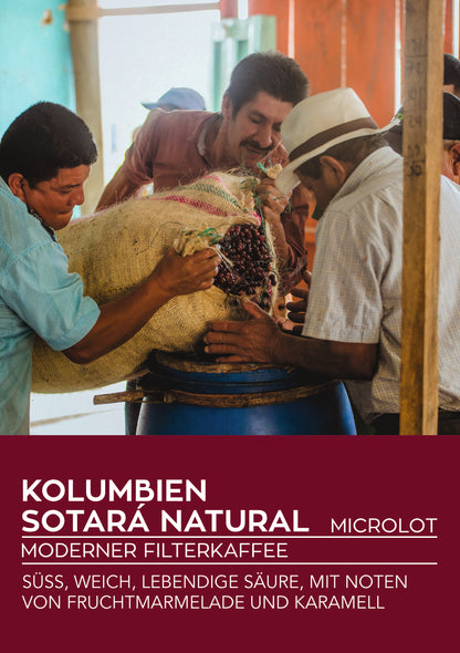 Kolumbien Sotará, natural | Moderner Filterkaffee