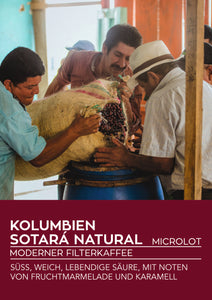 Kolumbien Sotará, natural | Moderner Filterkaffee
